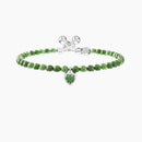 Adjustable bracelet with green jasper
 ENERGY | DREAMS - 732277
