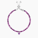Bracelet réglable avec jaspe violet
 ÉNERGIE | RÊVES - 732287