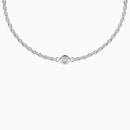 Bracciale Kidult con diamante lab-grown e chiusura non-reversibile - 732317