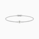 Bracciale Kidult con diamante lab-grown e chiusura non-reversibile - 732317