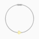 Bracciale Kidult con cuore in oro 9kt e chiusura non-reversibile
Cuore - 732318