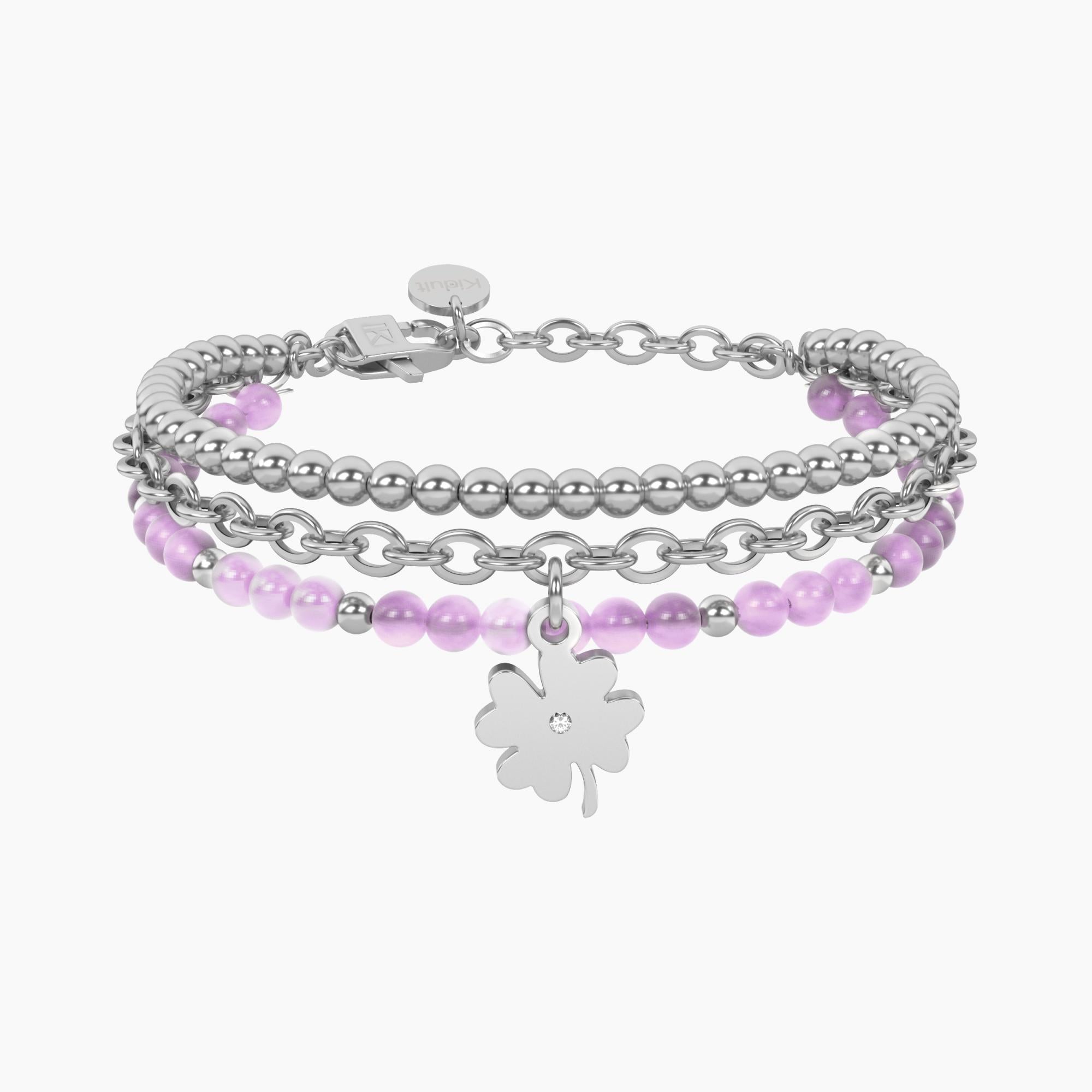 Bracciale giada rosa con quadrifoglio
Quadrifoglio | fortuna - 732319