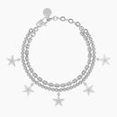 Bracciale catena forzatina e sfere con Stelle | sogni - 732326