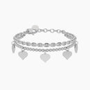 Bracciale catena forzatina e sfere con Cuore | amore - 732327