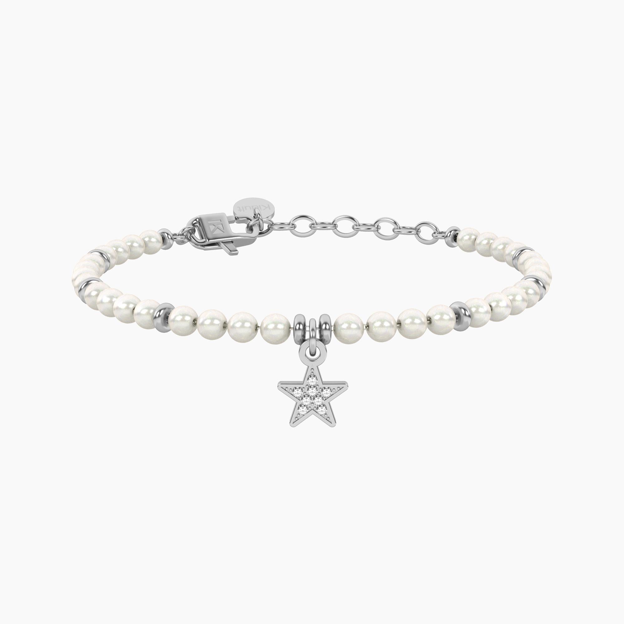 Bracciale con perle e Stella | amicizia - 732335