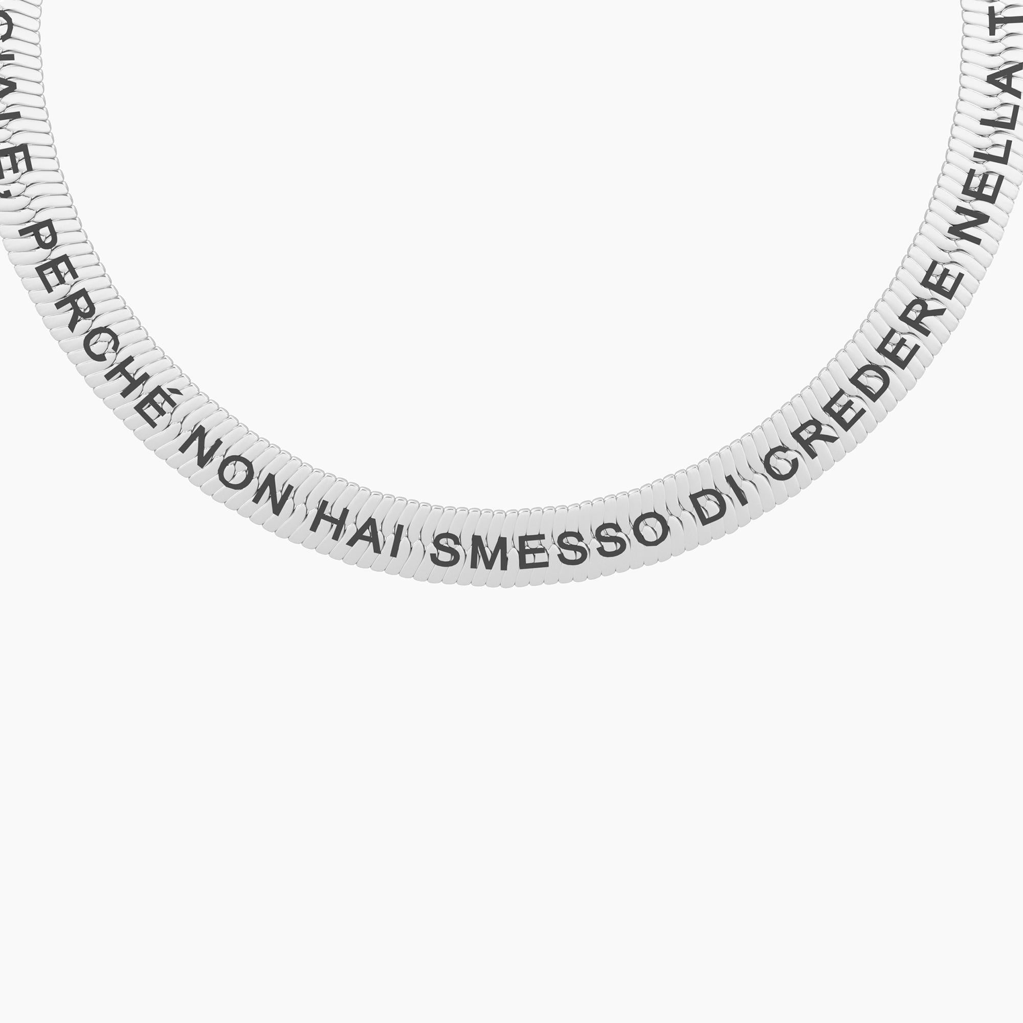 Bracciale da uomo regolabile con scritta per papà La nostra famiglia… - 732357