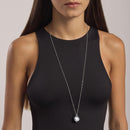 Collana Kidult Baby Shower, chiama angeli con scritta Made with love - 751249