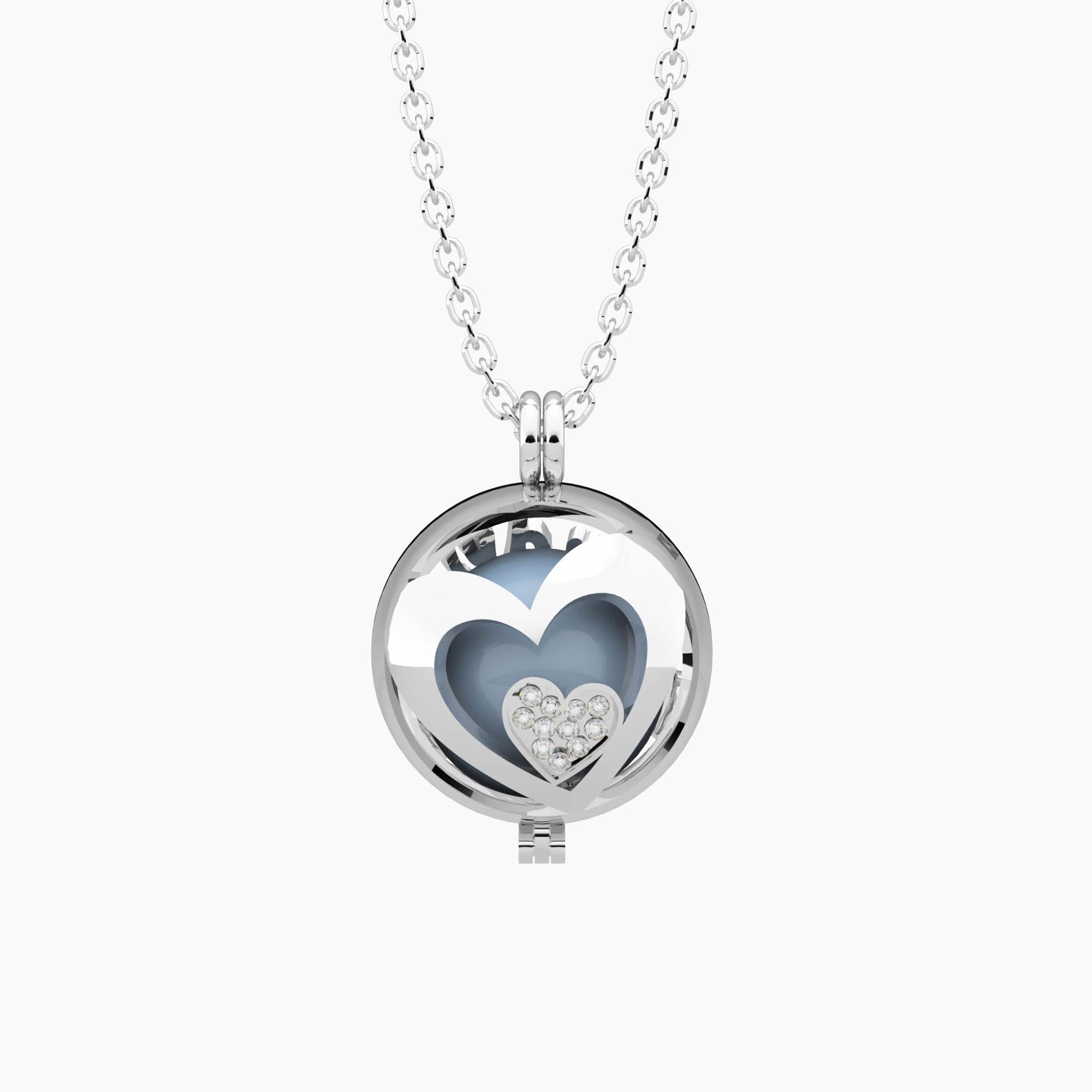 Collana Kidult Baby Shower, chiama angeli con scritta Made with love - 751249