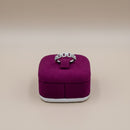 ANELLO a catena GIORGIO VISCONTI IN ORO BIANCO 18kt E DIAMANTI, 0.15ct - ABX17597