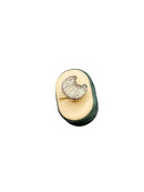 Anello Pianegonda in argento da donna, con effetto martellato - AA010119