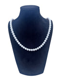 Mazza - Collana di perle coltivate fresh water, 7,5-8mm - CL PERLA