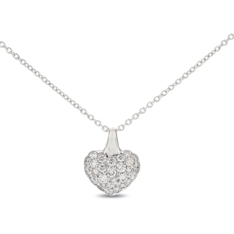 CONVEX HEART necklace - 063C01DW