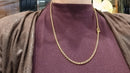 Collana Giovanni Raspini mini rolò dorata cm 60 - 8560/60