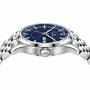 Orologio Philip Watch Day-Date — Acciaio 36 mm — Quarzo, quadrante blu con datario giorno e data — NOS  - 8253101125
