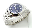 Orologio Philip Watch Day-Date — Acciaio 36 mm — Quarzo, quadrante blu con datario giorno e data — NOS  - 8253101125
