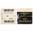 Orologio Philip Watch Deplo Uomo/Unisex — Acciaio 28x40 mm — Quarzo tre lancette con datario — NOS - 8253105025