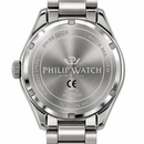 Orologio Philip Watch Solo tempo con data da donna, quadrante blu soleil al quarzo, 35mm — NOS - 8253300045
