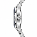 Orologio Philip Watch Day-Date — Acciaio 38 mm — Quarzo, giorno esteso a ore 12 e data a ore 3, quadrante blu — NOS - 8253301035