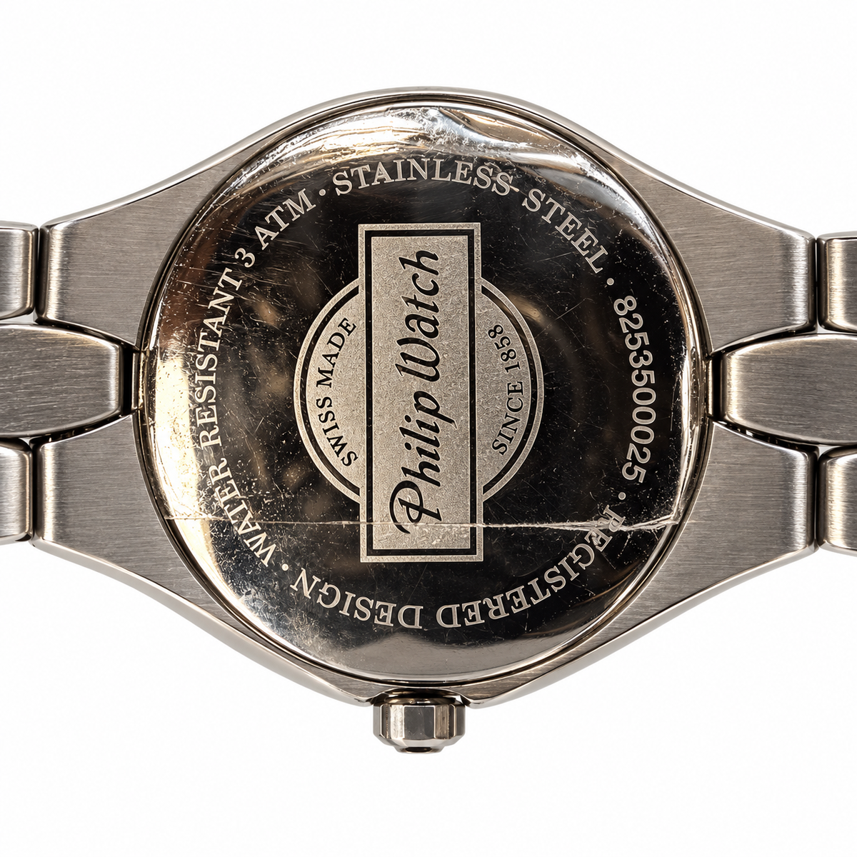 Orologio Philip Watch Reflexion Donna — Acciaio 30 mm — Quarzo, datario ore 6 — NOS - 8253500025