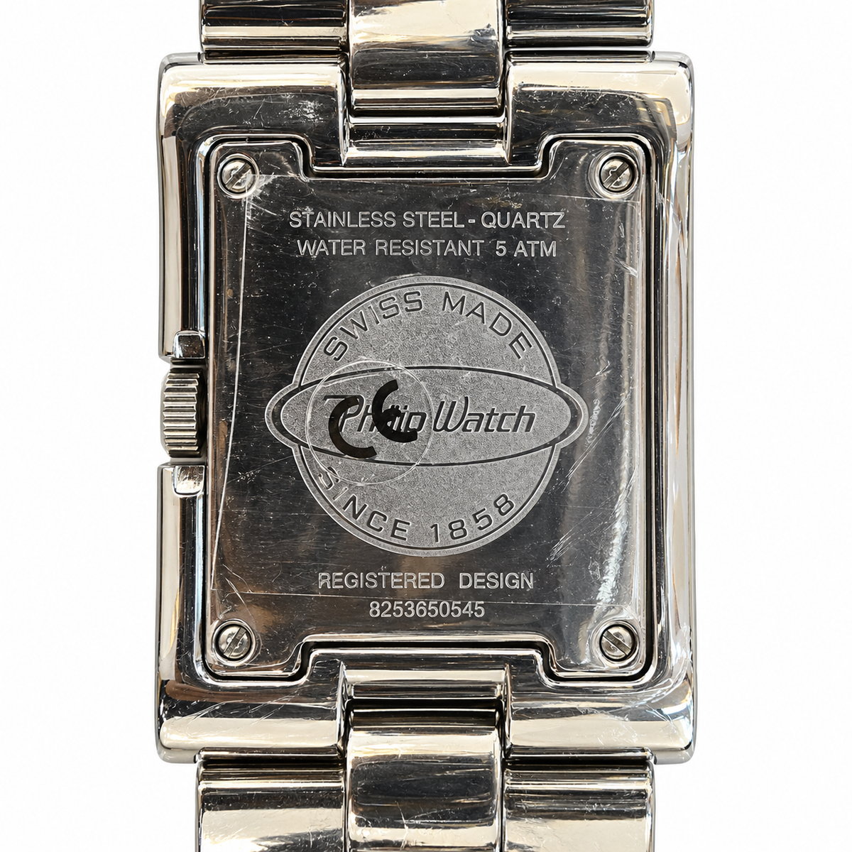 Orologio Philip Watch Donna — quadrante nero, 21mm e cassa quadrata — Quarzo, solo tempo — NOS - 8253650545