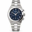 Orologio Philip Watch Imakos Chronograph Lady — Acciaio 30 mm — Cronografo al quarzo, quadrante blu — NOS - 8273960545