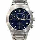 Orologio Philip Watch IXOS Donna — Acciaio 30 mm — Cronografo al quarzo quadrante blu — NOS - 8273990545