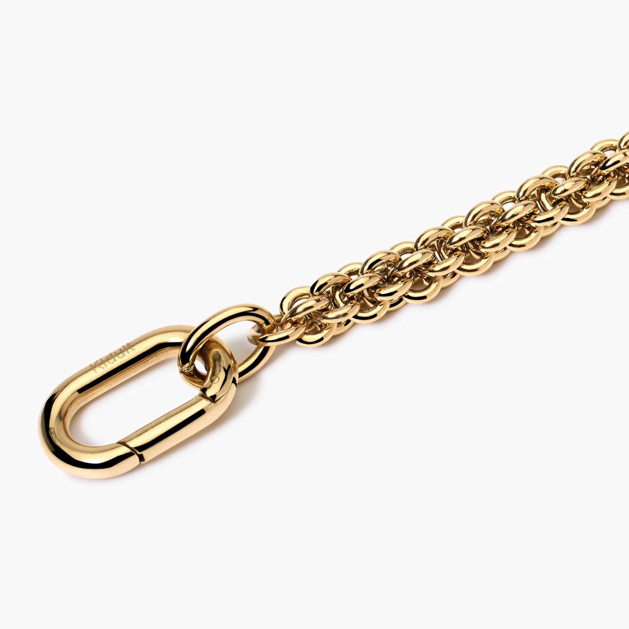Kidult Bracciale IN ACCIAIO dorato con catena Style 33 - 831031