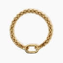 Kidult Bracciale IN ACCIAIO dorato con catena Style 33 - 831031