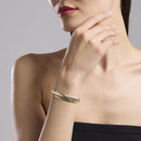 Kidult Bracciale dorato con catena e perle conchiglia, Style 14 - 831046