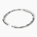 Kidult Starres Stahlarmband mit Bambuseffekt, Stil 20 – 831059