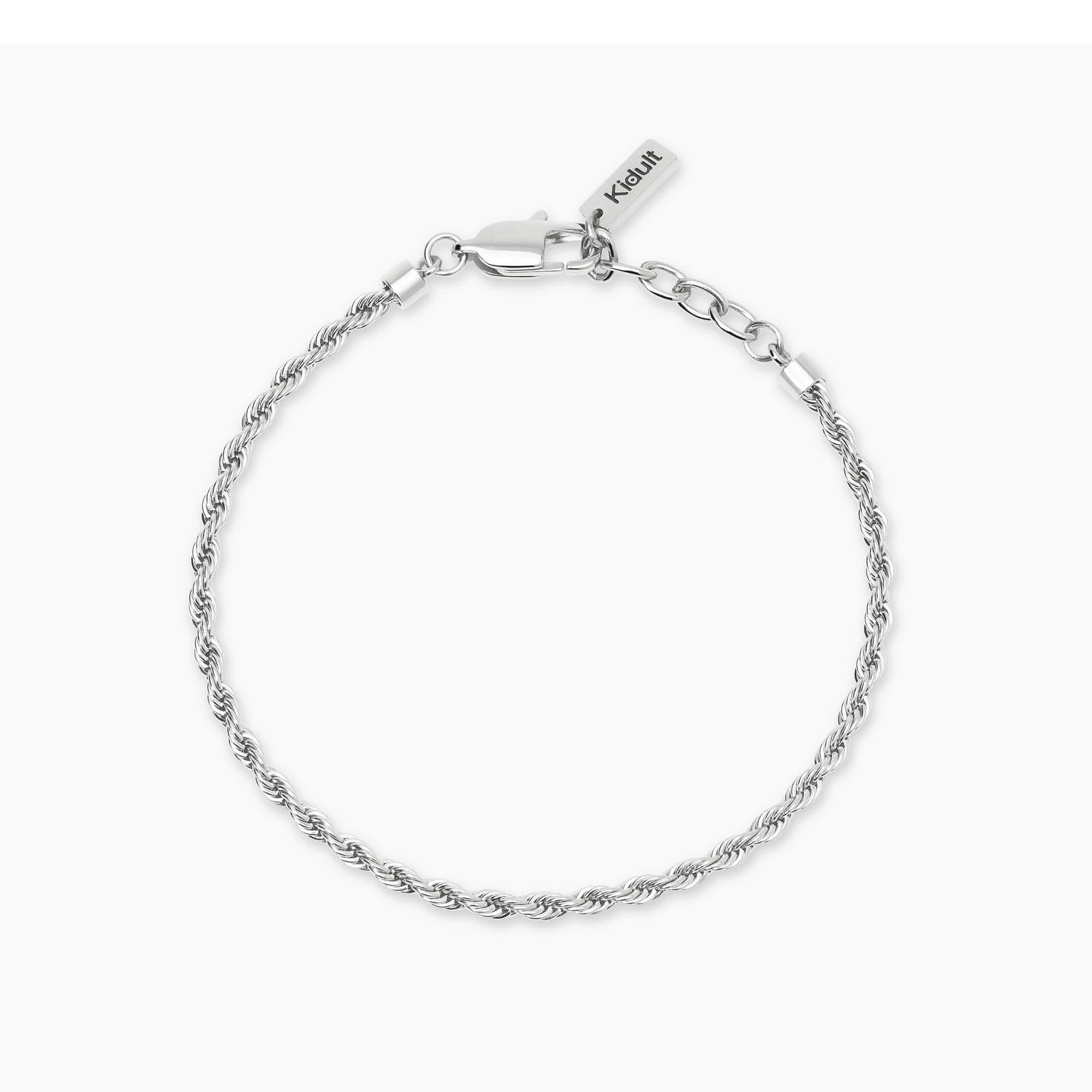 Kidult Bracciale da Uomo con catena corda Style 07 - 831089