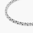 Kidult Bracciale uomo in acciaio con catena fancy, Style 35 - 831159