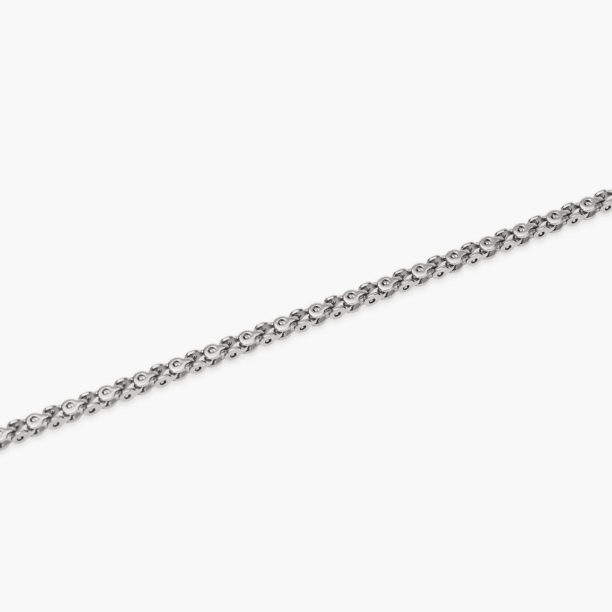 Kidult Bracciale uomo in acciaio con catena fancy, Style 35 - 831159