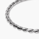 Kidult Bracciale uomo in acciaio con catena cardano, Style 34 - 831160