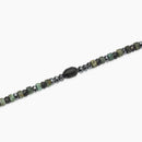 Kidult Bracciale da uomo regolabile con ematite e turchese verde Style 40 - 831209