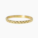 Kidult Bracciale bangle matelassé in dorato - 831213