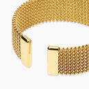Kidult Bracciale cuff dorato con maglia mesh - 831227
