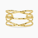 Kidult Bracciale cuff in acciaio dorato - 831250