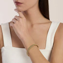 Kidult Bracciale cuff dorato con maglia mesh - 831257