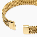 Kidult Bracciale cuff dorato con maglia mesh - 831257