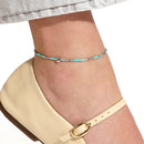 Kidult Cavigliera azzurra con cuore - 831276