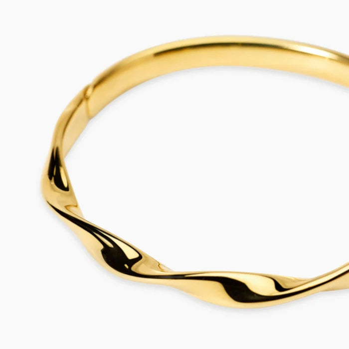 Kidult Bracciale bangle in acciaio dorato - 831319