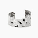 Kidult Bracciale bangle aperto in acciaio martellato - 831334