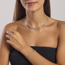 Kidult Girocollo con cristalli bianchi, Style 04 - 851012