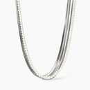 Kidult Girocollo con catene e perle conchiglia, Style 14 - 851021