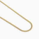 Kidult Collana da Uomo dorata con catena groumette, Style 04 - 851083
