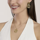 Kidult Girocollo dorata con pendente vortice Style 63 - 851117