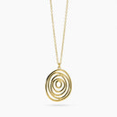 Kidult Girocollo dorata con pendente vortice Style 63 - 851117