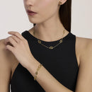 Kidult Girocollo con staffe in acciaio dorato, Style 84 - 851132