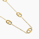 Kidult Girocollo con staffe in acciaio dorato, Style 84 - 851132